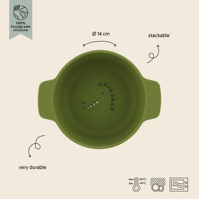 Silicone Bowl for Kids - Mr. Dino