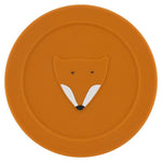 Silicone Snack Container with Lid - Mr. Fox